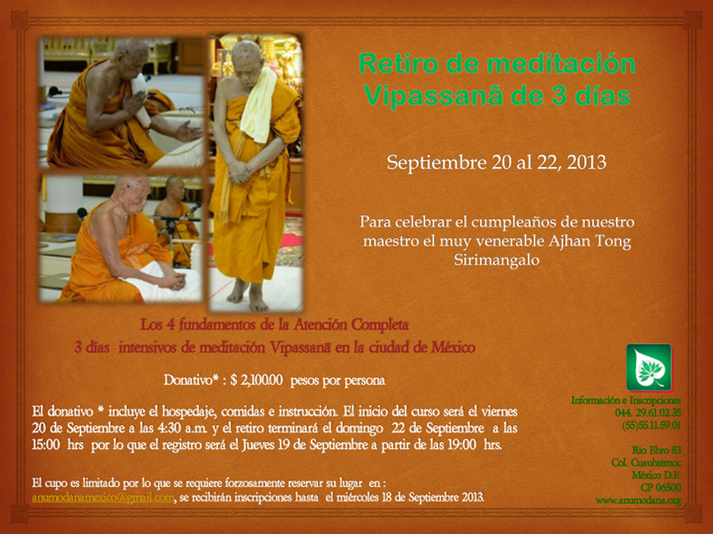 vipassana septiembre 2013